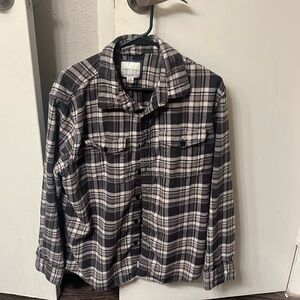 American Eagle Flannel (Gray) (Men’s Large)